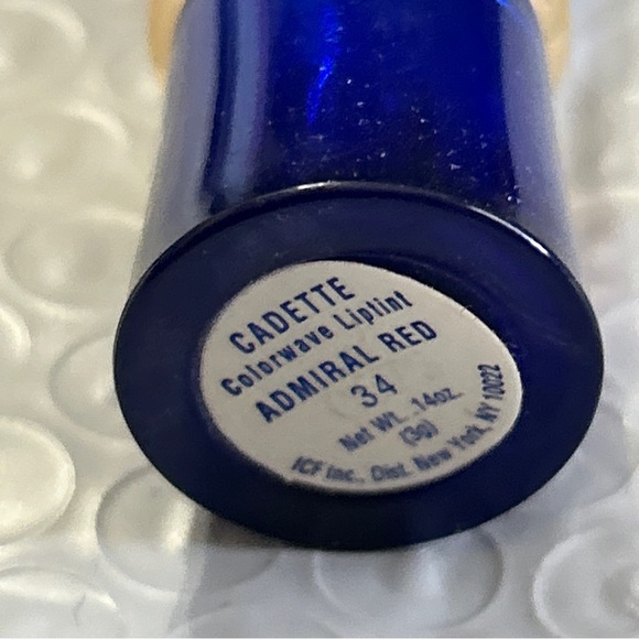 Cadette color wear lip tint Admiral Red paradise #34 lipstick color Rare new - Picture 8 of 9